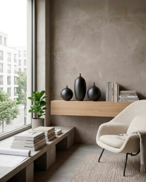 Unikas Black #208 – Composición Escultórica